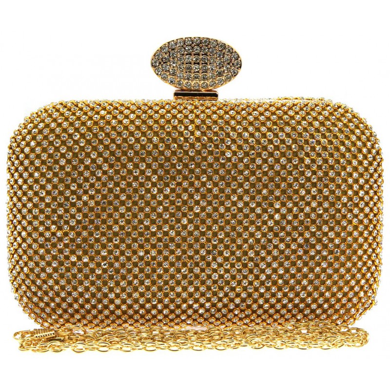 Dazziling gold evening bag | Evening and Clutch Bags