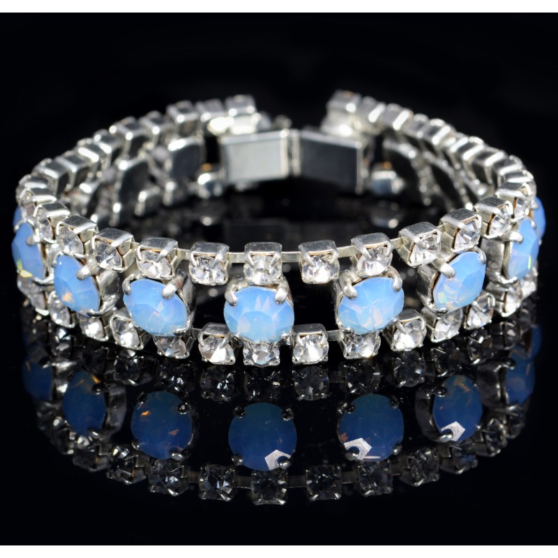 Bracelet for Women with multicolor American diamonds  Gift for Girlfriend   Venice Colour Crystal Bracelet by Blingivne  Blingvine